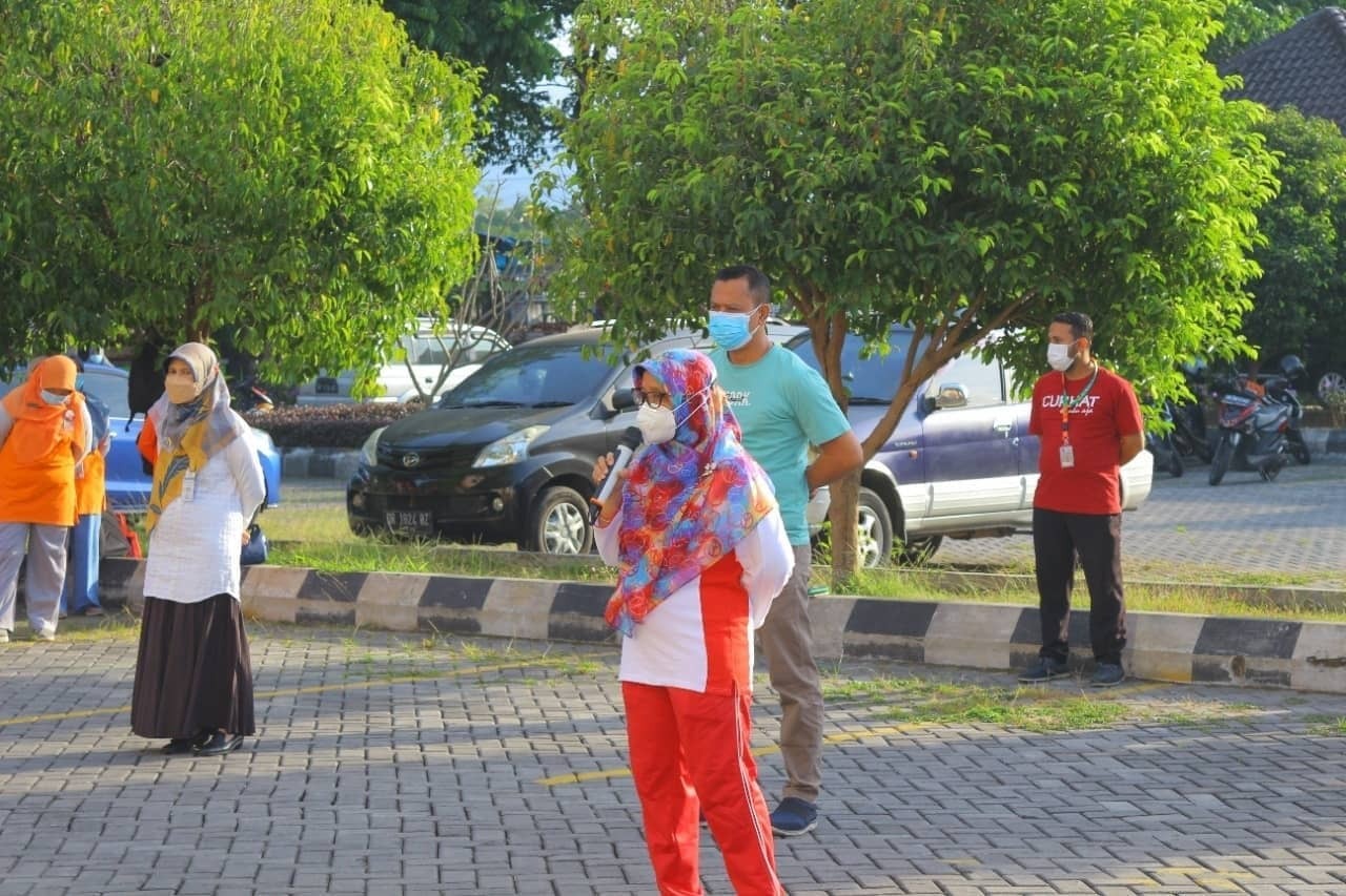 KABID PENUNJANG SAMPAIKAN HASIL RAPAT SPM DAN ECO OFFICE